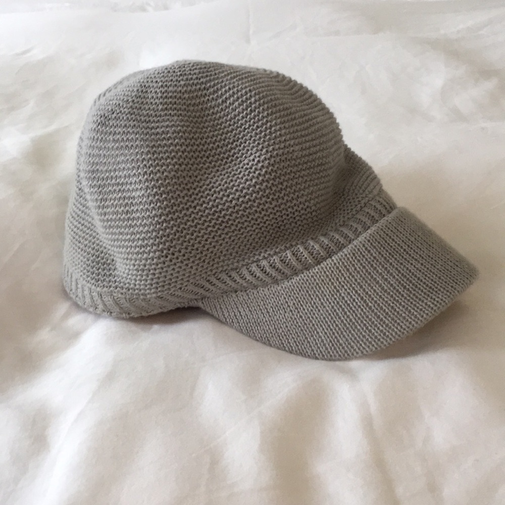 Grey Knit Cap